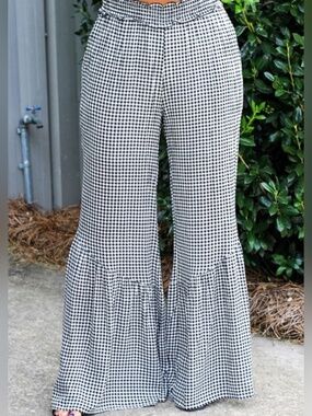 Perfectly Priscilla Gingham Plaid Pants